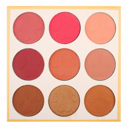 Blushed. Palette - Jessica Vegas Professional Makeup Artist